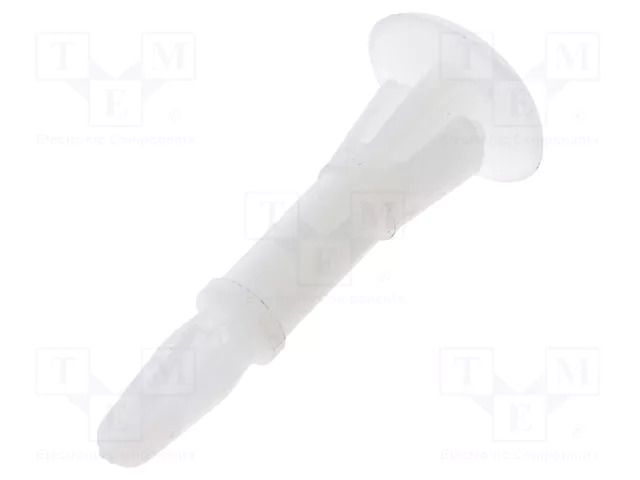Assembly stud; polyamide; L: 14.3mm; latch/latch; Ø2: 4.75mm DREMEC DR8G820V40625
