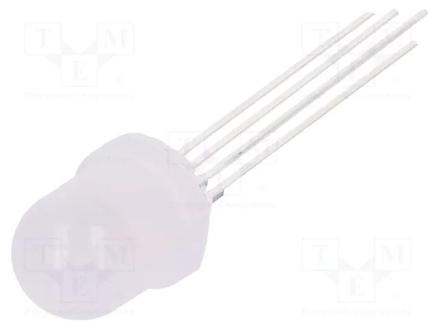 Programmable LED; RGB; 8mm; 1.8÷2.2/2.8÷3.1/2.9÷3.2VDC; -25÷80°C WORLDSEMI WS2812D-F8