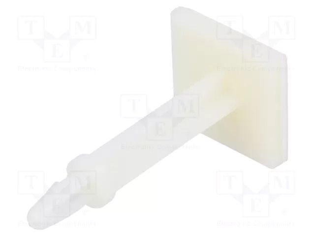 PCB distance; polyamide; L: 28.6mm; self-adhesive,snap fastener DREMEC DR8GB07V41000