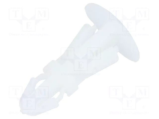 Assembly stud; polyamide; L: 8mm; latch/latch; Ø2: 5.4mm; Ø1: 4mm FIX&FASTEN FIXLCBSC-8-66