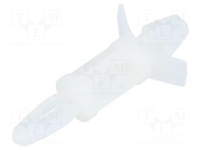 PCB distance; polyamide; L: 12.7mm; snap fastener; natural DREMEC FIX-LCBS-12.7
