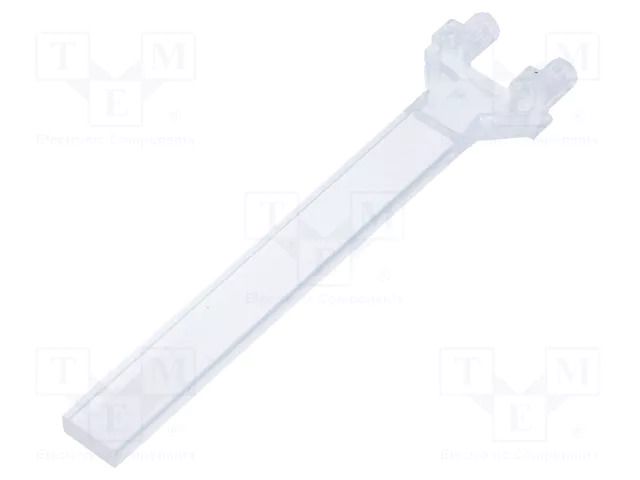 Fiber for LED; 2x5mm; L: 45mm; No.of mod: 1; rectangular MENTOR 1274.1031
