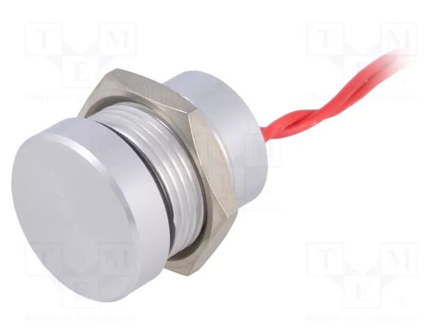 Switch: piezoelectric; Pos: 2; SPST-NO; 0.2A/24VDC; IP68; OFF-(ON) APEM PBAR1