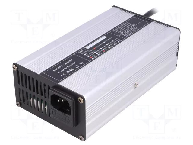 Charger: for rechargeable batteries; Li-Ion; 4A; Usup: 230VAC E-SHINE LI-ION-37V-4A