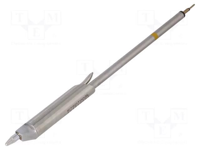 Tip; 350÷398°C; for desoldering; 0.8mm THERMALTRONICS K75DT003L