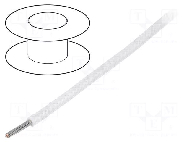 Wire; ÖLFLEX® HEAT 180 SiF/GL; 1x1mm2; stranded; Cu; silicone LAPP HEAT180SIF/GL1.0