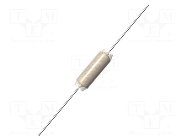 Inductor: wire; THT; 3uH; 6A; 22mΩ; ±20%; Ø7.5x24mm; Leads: axial FASTRON MESC-3R0M-01
