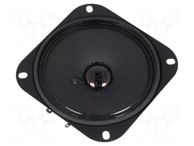 Loudspeaker; 20W; 4Ω; Ø100x36mm; 100÷13000Hz; Sound level: 90dB VISATON VS-R10STE-4