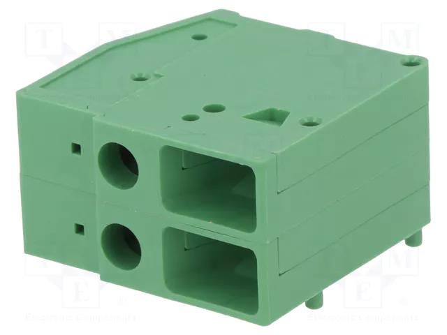 Connector: PCB terminal block; terminal; 32A; 630V; straight; 1x2 DEGSON ELECTRONICS DG107V-7.62-02P