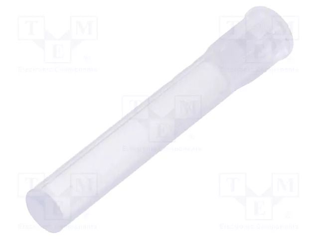 Fiber for LED; Ø3.2mm; L: 18mm; round; Front: flat; straight MENTOR 1282.1500