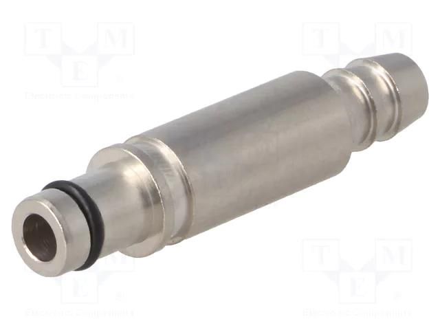 Contact; male; Han-Modular®; pipe ID Ø6mm; brass; max.10bar HARTING 09140006306