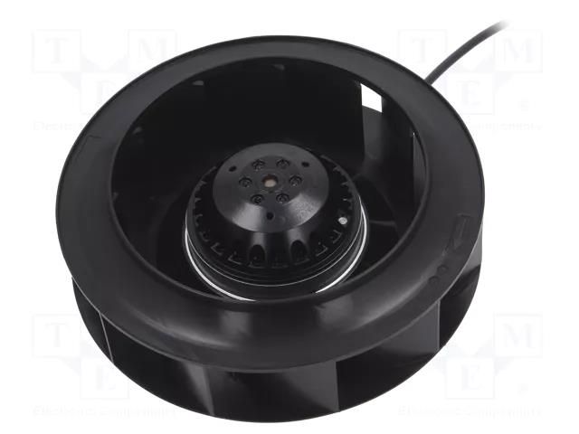 Fan: AC; radial; 230VAC; Ø220x71mm; 860m3/h; ball; 2600rpm; IP44 EBM-PAPST R2E220-AA40-05