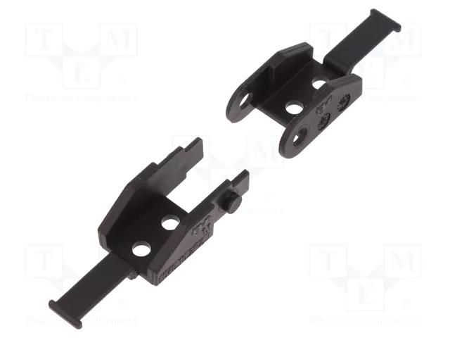 Bracket; OptoHiT; rigid; for cable chain IGUS 040.10.12PZ