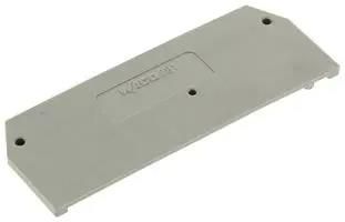 ENDPLATE, GREY, 2.5MM WIDE 281-324