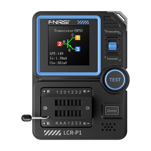 FNIRSI LCR-P1 multifunctional capacitor and transistor tester, FNIRSI LCR-P1