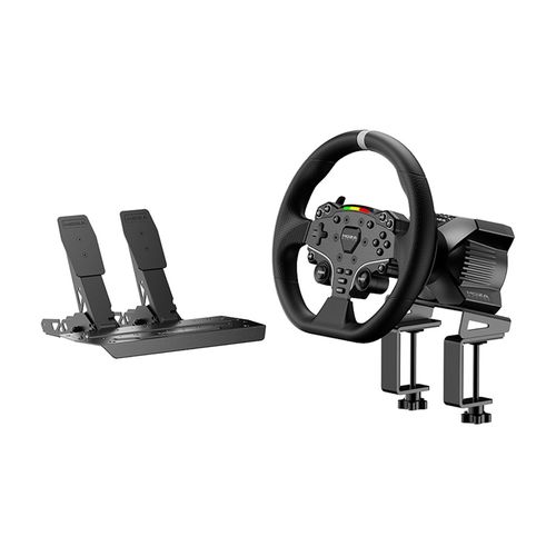 Gaming set - R3 base + ES steering wheel + SRP-Lite pedals + clamps Moza Racing R3 RS074 (PC), Moza Racing RS074