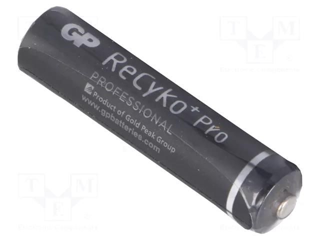 Re-battery: Ni-MH; AAA,R3; 1.2V; 800mAh; ReCYKO PRO; Ready2Use GP ACCU-R3/800GPREPRO