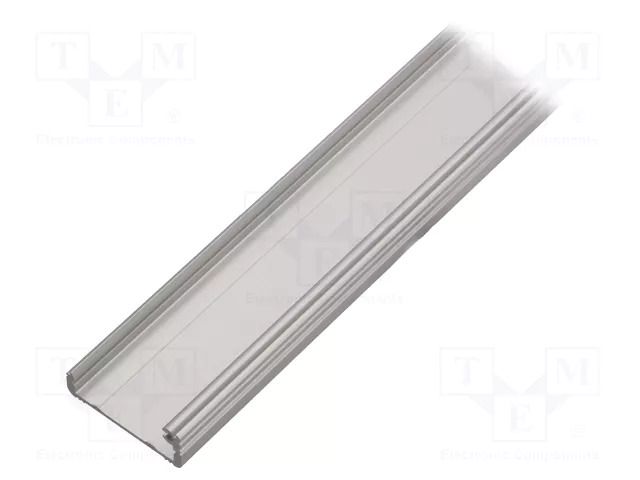 Profile; aluminium; L: 1000mm; X: 41.3mm FISCHER ELEKTRONIK GB-60-1000-ME