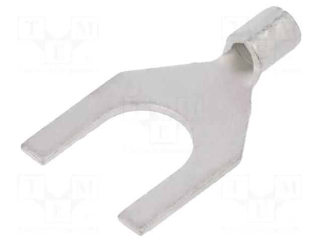 Tip: fork; M8; 1.5÷2.5mm2; crimped; for cable; non-insulated NINIGI ST-098/4