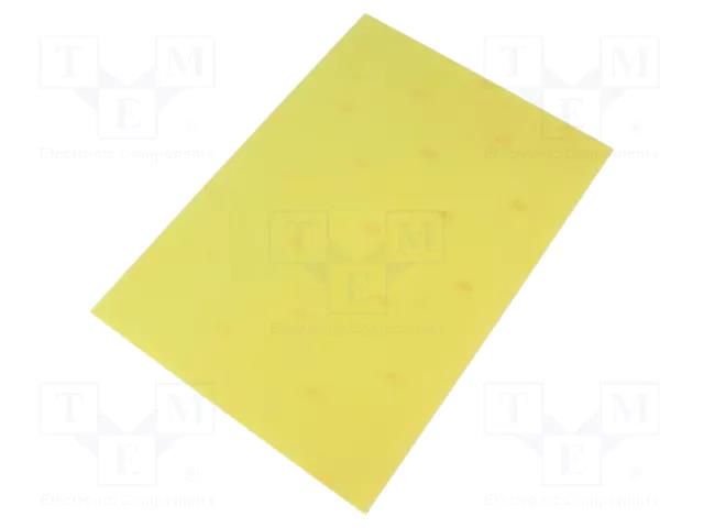 Laminate; FR4,epoxy resin; 2mm; L: 297mm; W: 210mm SOLDER PEAK LAM210X297/2.0