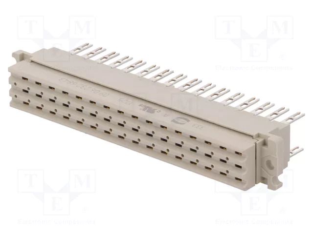 Connector: DIN 41612; plug; female; PIN: 32; straight; 6A; for cable HARTING 09062326843
