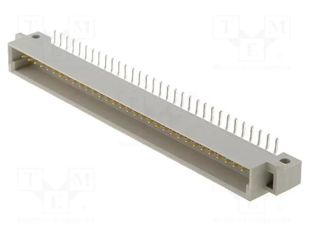 Connector: DIN 41612; socket; male; PIN: 32; angled 90°; 2A; THT; a HARTING 09021326931