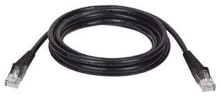 NETWORK CABLE, RJ45, CAT5E, 5FT, BLK N001-005-BK