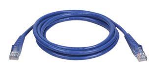 NETWORK CABLE, CAT5/E, 3.048M, BLUE N001-010-BL