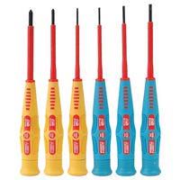 Insulated 1000V VDE Screwdriver Set - Six Pieces 22-25575