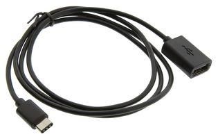 3  USB 2.0 A Female to Type-C Male Extension Cable C06026-00004