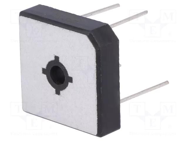 Bridge rectifier: single-phase; Urmax: 50V; If: 25A; Ifsm: 400A DC COMPONENTS MBR2505W