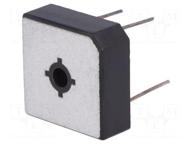 Bridge rectifier: single-phase; Urmax: 800V; If: 35A; Ifsm: 400A DC COMPONENTS BR358W