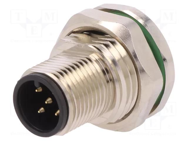 Connector: M12; socket; PIN: 5; male; A code-DeviceNet / CANopen BULGIN MBNI12RPM05APCM16