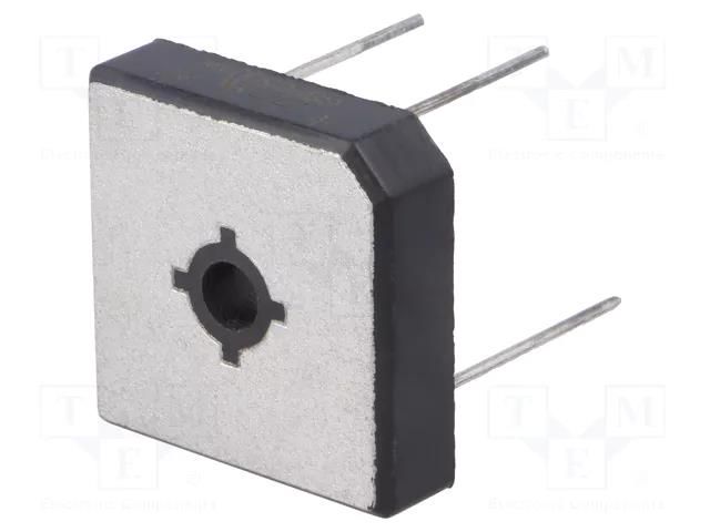 Bridge rectifier: single-phase; Urmax: 400V; If: 50A; Ifsm: 450A DC COMPONENTS GBPC5004W