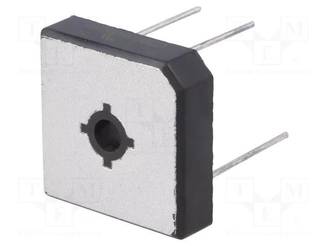 Bridge rectifier: single-phase; Urmax: 50V; If: 35A; Ifsm: 400A DC COMPONENTS GBPC35005W
