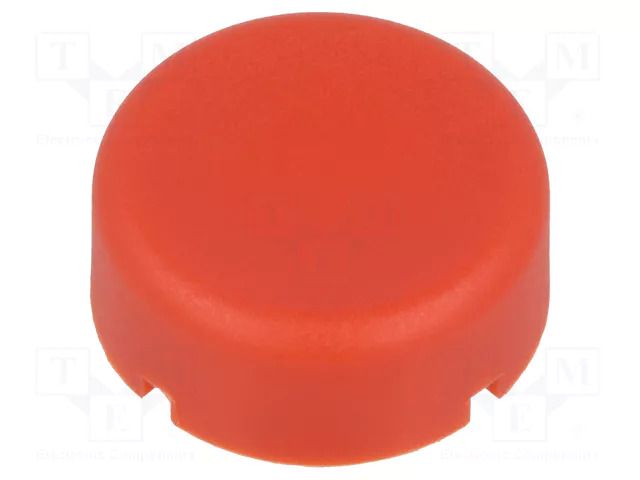 Button; round; red; polyamide; Ø17mm Marquardt 840.000.071