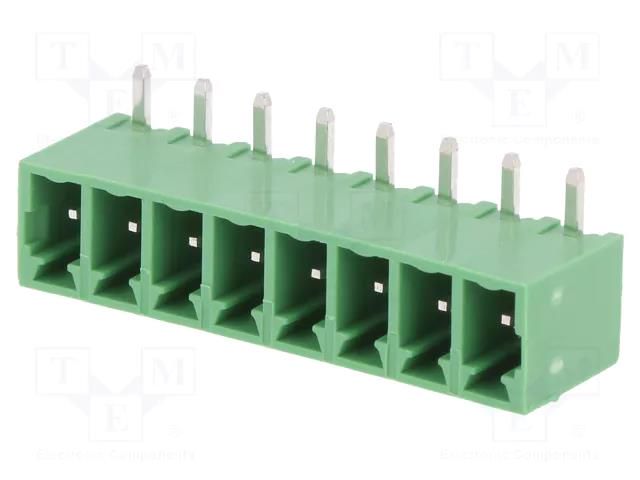 Pluggable terminal block; 3.81mm; ways: 8; angled 90°; socket DEGSON ELECTRONICS 15EDGRC3.81-08P