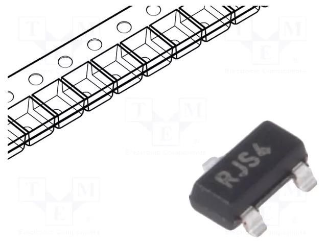 IC: supervisor circuit; power on reset monitor (PoR); push-pull MICROCHIP TECHNOLOGY MCP101T-270I/TT