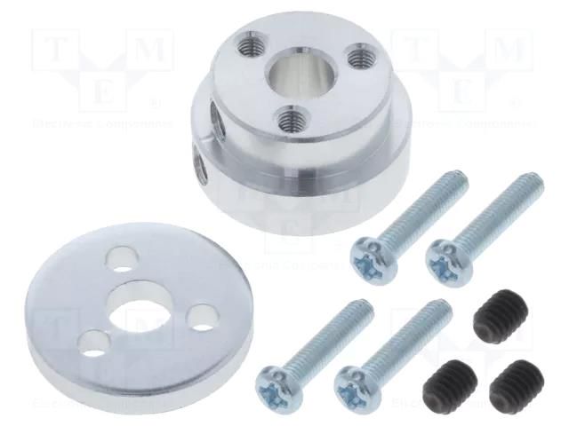 Bracket wheel; Kit: adapter,allen wrench,mounting screws; 1pcs. POLOLU POLOLU-2675