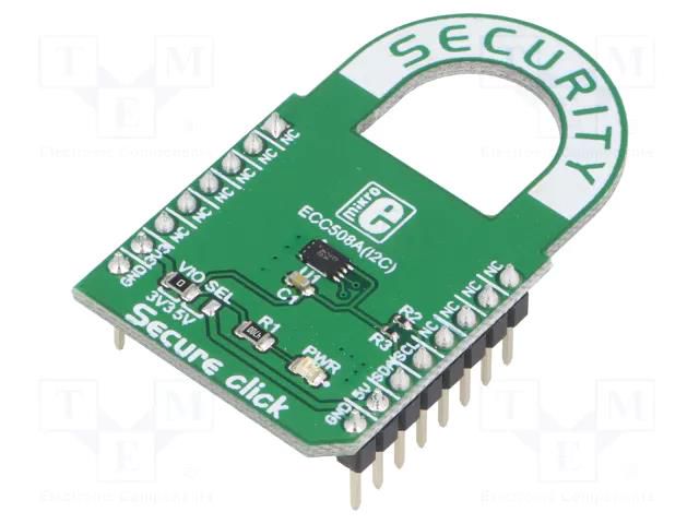 Click board; prototype board; Comp: ATECC508A; authentification MIKROE MIKROE-2522