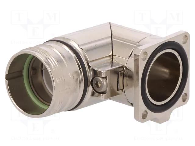 Enclosure: for M23 connectors; ComLock,external thread; angled HARTING 09151000902