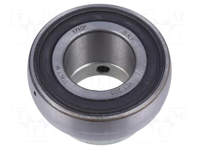 Bearing: Y; with grub screws; Øint: 25mm; Øout: 52mm; W: 31mm SKF SKFYET205
