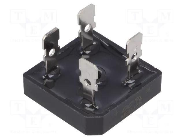 Bridge rectifier: single-phase; Urmax: 600V; If: 35A; Ifsm: 400A DC COMPONENTS MBR356