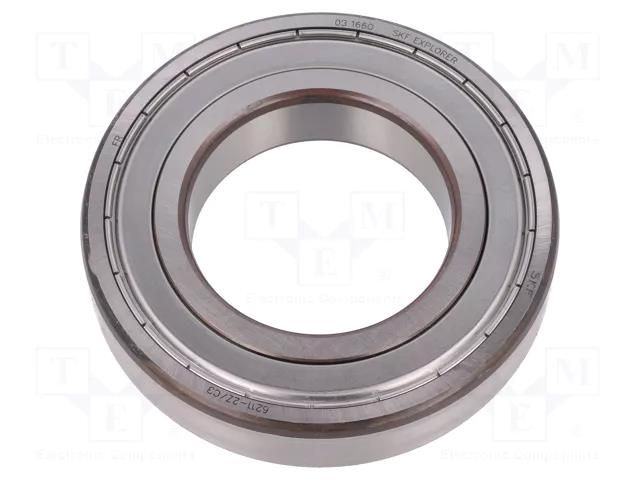 Bearing: single row deep groove ball; Øint: 55mm; Øout: 100mm SKF SKF6211-2Z/C3