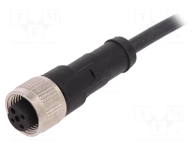 Cable: for sensors/automation; M12; PIN: 3; straight; 2m; plug; 4A LAPP 22260257