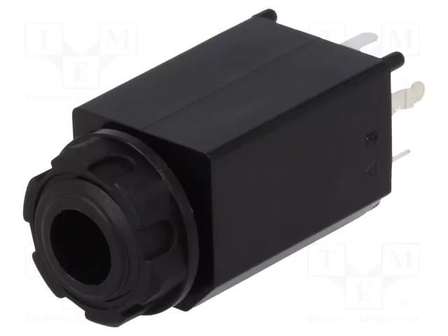 Connector: Jack 6,3mm; socket; female; stereo,with double switch CLIFF CL11061