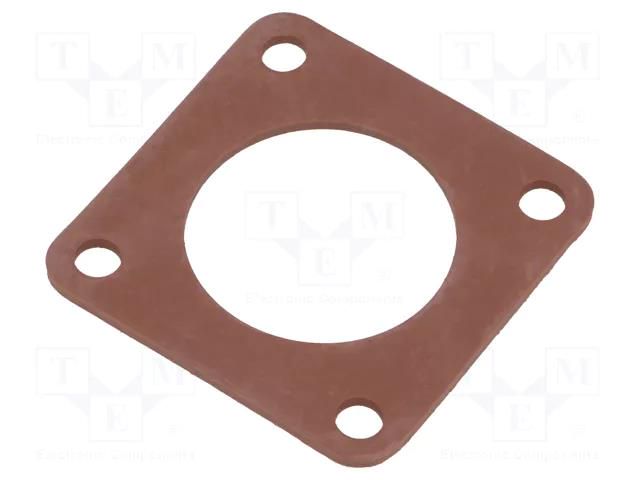 Socket gasket; CM; size 14S; Gasket: NBR caoutchouc HIRSCHMANN CM02D14S