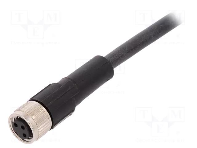 Cable: for sensors/automation; M8; PIN: 3; straight; 10m; plug; 4A LAPP 22260219