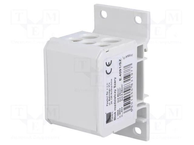 Splice terminal: distribution block; 160A; 600V; screw terminal PAWBOL PE.4091/SZ