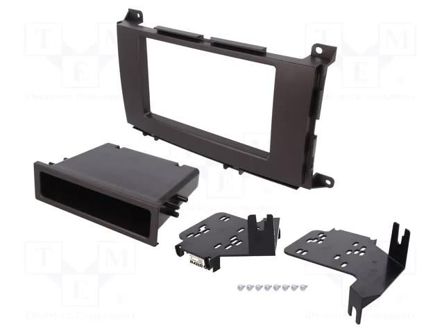 Radio frame; Toyota; 1 DIN,2 DIN; silver METRA RAM-40.511